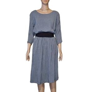 Vintage Jennifer Houndstooth Dress - Small/Medium